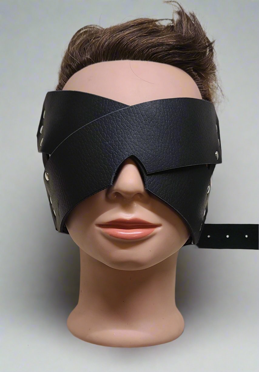 Leather Blindfold Eyemask