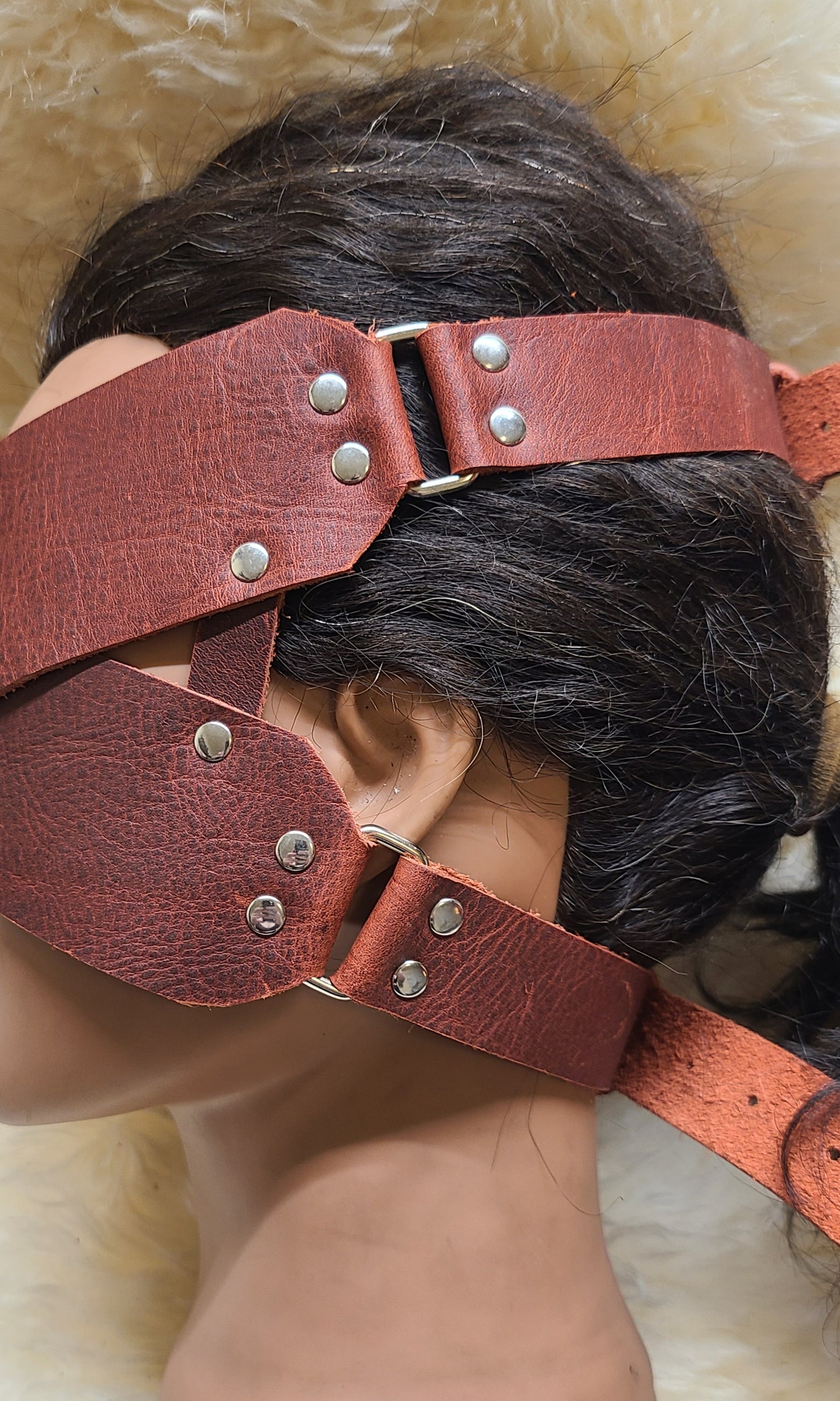 Leather Blindfold Eyemask