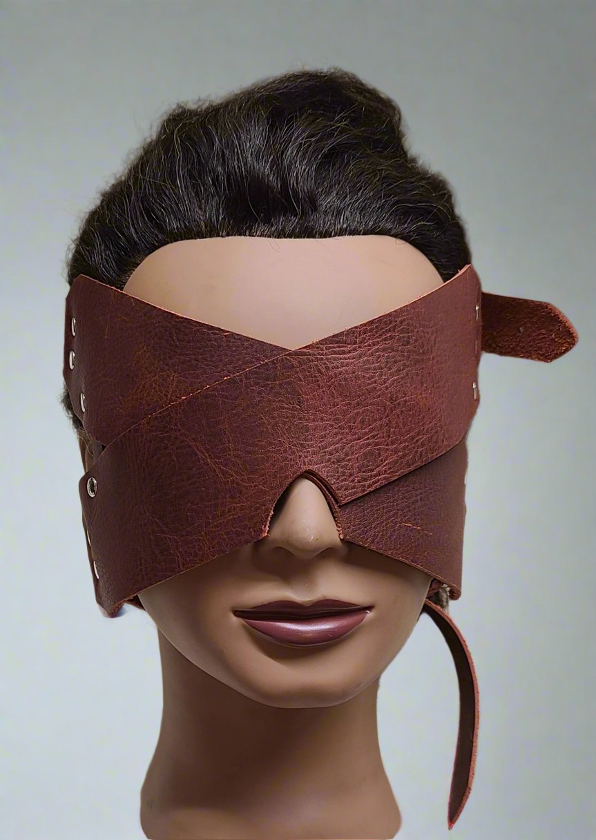 Leather Blindfold Eyemask
