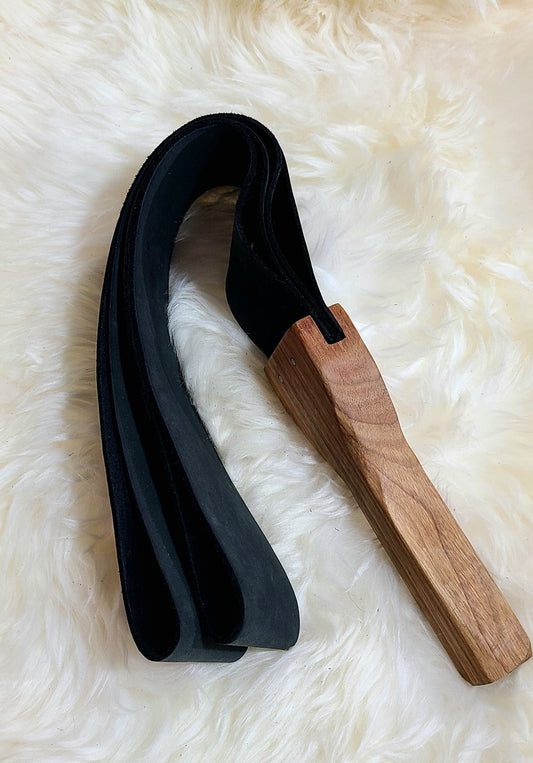 Leather Double Loop Slapper