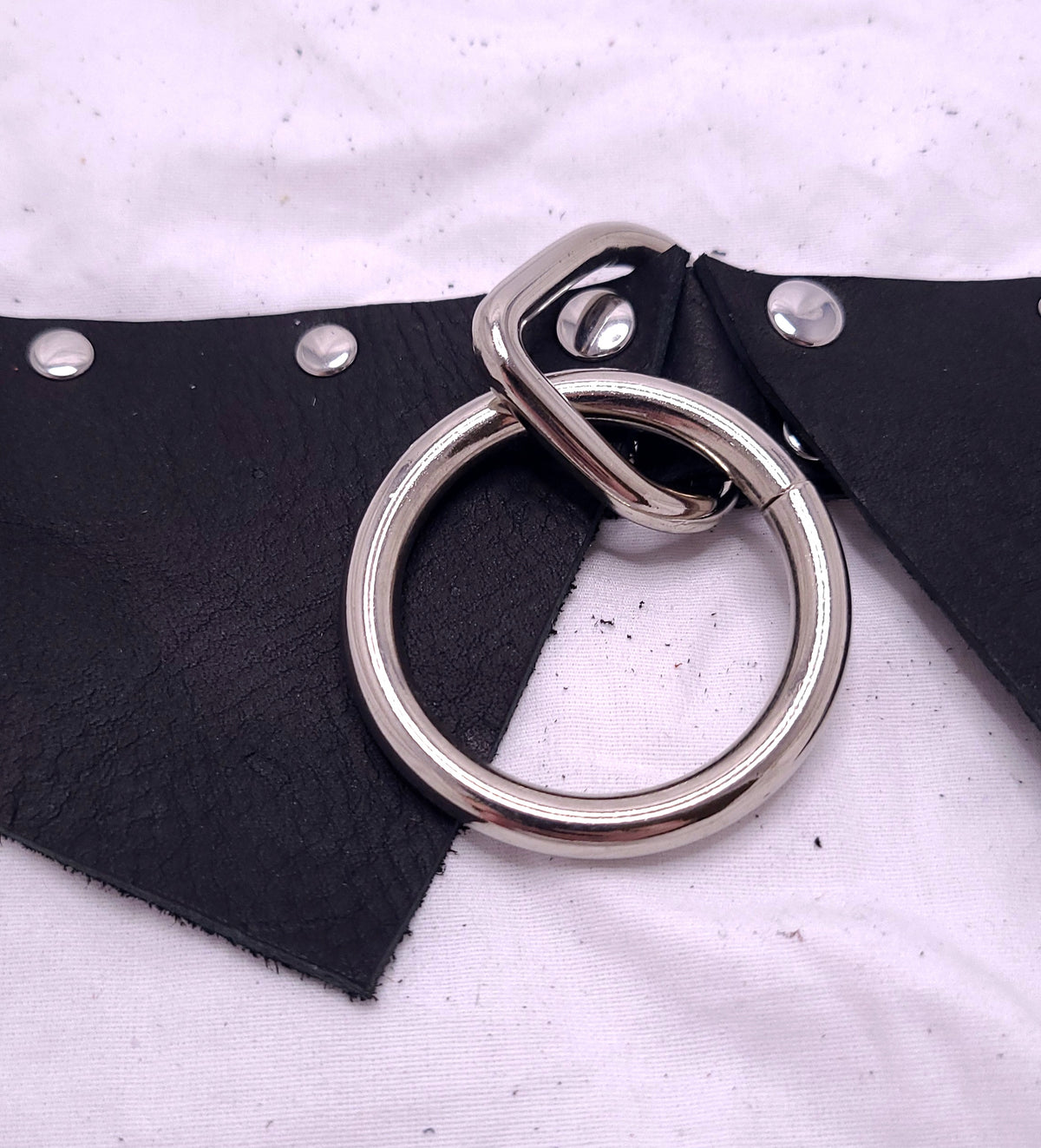 Leather Shirt Collar Choker